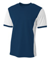 Premier Soccer Jersey NAVY/WHITE