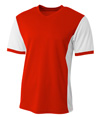 Premier Soccer Jersey SCARLET RED/WHITE