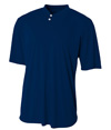 Tek 2-Button Henley NAVY