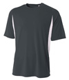 Color Block Crew GRAPHITE/WHITE