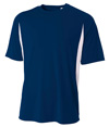Color Block Crew NAVY/WHITE