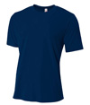Mens Spun Poly Tee NAVY