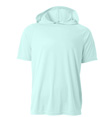 Youth Short Sleeve Hooded Tee PASTEL MINT