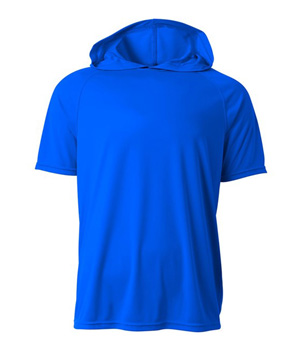 Youth Short Sleeve Hooded Tee ROYAL