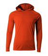 Youth Long Sleeve Hooded Tee ATHLETIC ORANGE