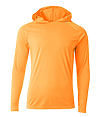 Cooling Hooded Tee SAFETY ORANGE