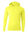 Cooling Hooded Tee SAFETY YELLOW