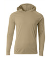 Youth Long Sleeve Hooded Tee SAND