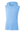 Cooling Hooded Tee LIGHT BLUE