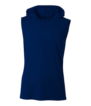 Cooling Hooded Tee NAVY
