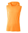 Cooling Hooded Tee SAFETY ORANGE