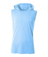Cooling Hooded Tee SKY BLUE