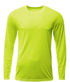 Youth Long Sleeve Sprint Tee LIME