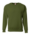 Adult Sprint Fleece Crew MILITARY GREEN