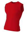 Youth Compression Muscle SCARLET RED