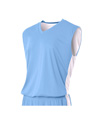 Youth Reversible Muscle LIGHT BLUE/WHITE