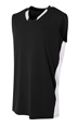 Youth Backcourt Jersey BLACK/WHITE