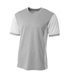 Premier Youth Soccer Jersey SILVER/WHITE