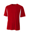Youth Cooling Performance SCARLET RED/WHITE