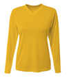 Womens Long Sleeve Sprint GOLD