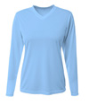 Womens Long Sleeve Sprint LIGHT BLUE