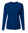 Womens Long Sleeve Sprint NAVY