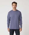 Garment Dye Long Sleeve Tee BLUE HORIZON