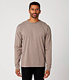 Garment Dye Long Sleeve Tee CINDER