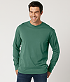 Garment Dye Long Sleeve Tee JADE