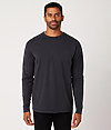 Garment Dye Long Sleeve Tee PIRATE BLACK