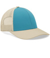 Low Pro Trucker Cap BEIGE/TEAL/BEIGE