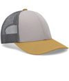 Low Pro Trucker Cap HEATHER GREY/L CHAR/AMBER GOLD