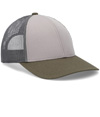 Low Pro Trucker Cap HEATHER GREY/LT CHARCOAL/MOSS