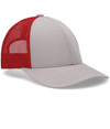 Low Pro Trucker Cap HEATHER GREY/RED/HEATHER GREY