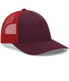 Low Pro Trucker Cap MAROON/RED/MAROON