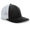 Heather Trucker Flexfit BLACK HEATHER/WHITE