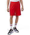 Adult Mesh Shorts With Pocket SCARLET