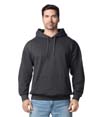 Adult Midweight Fleece Hoodie HEATHER BLACK