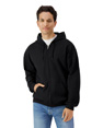 Softstyle Fleece Full Zip BLACK