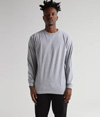 Active Long Sleeve Tee HEATHER GREY (90C/10P)