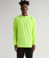 Active Long Sleeve Tee SAFETY GREEN (50C/50P)