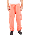 Heavy Fleece Cargo Pants PEACH