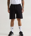 Garment Dye Fleece Shorts BLACK