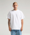 Garment Dye Reverse Tee WHITE
