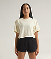 Womens Garment Dye Short BLACK