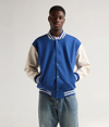 Letterman Jacket ROYAL/WHITE