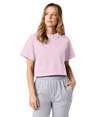 Womens Cropped Heritage Tee PINK CANDY