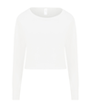 Womens Cropped Sweat ARCTIC WHITE