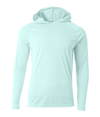 Youth Long Sleeve Hooded Tee PASTEL MINT