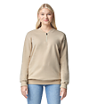 Midweight Adult 1/4 Zip SAND